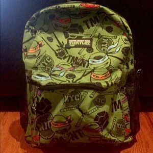 Kids ninja turtles backpack